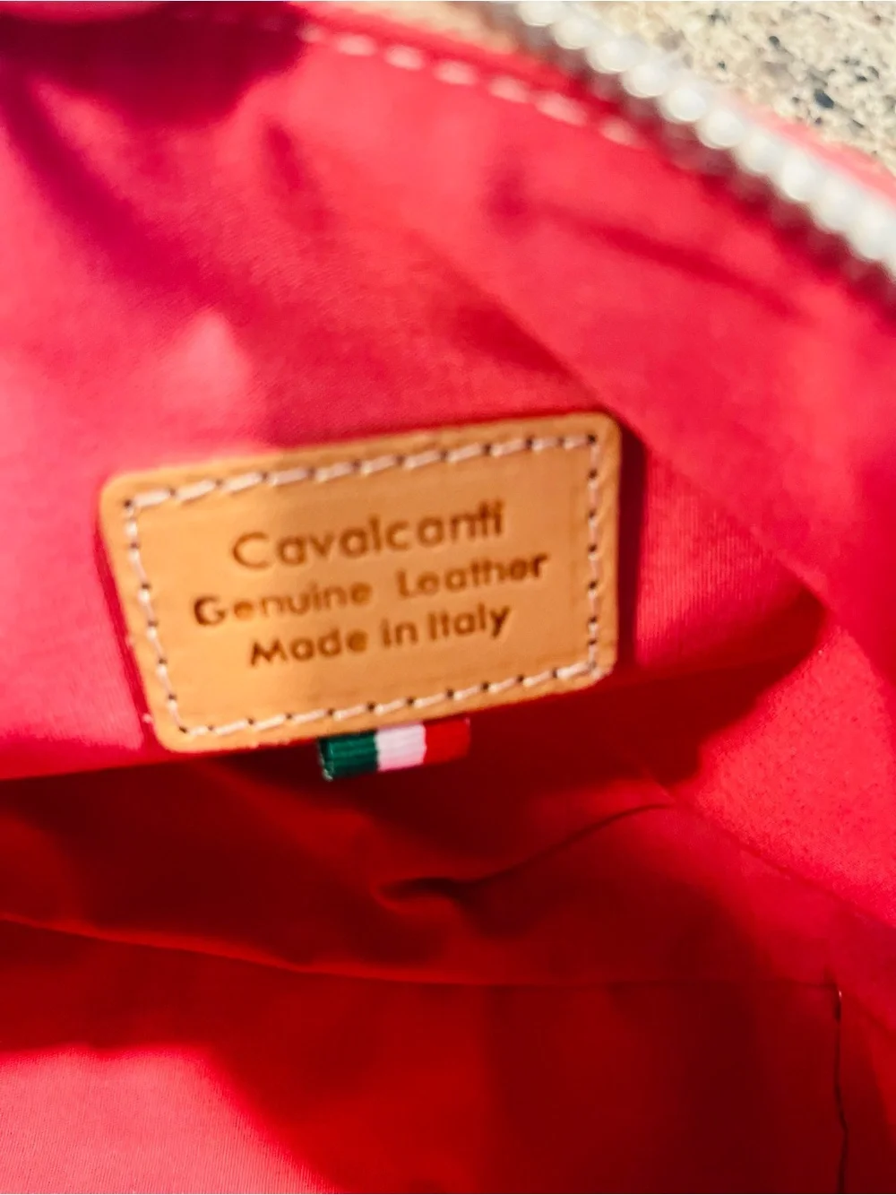 Cavalcanti wristlet with beautiful colors. Clutch or cosmetic pouch wristlet.